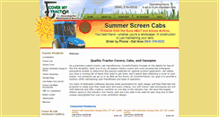Desktop Screenshot of covermytractor.com